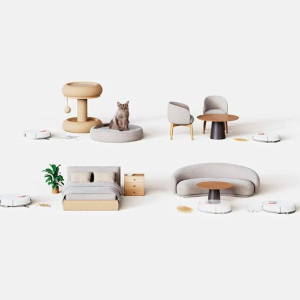 Робот пылесос Xiaomi H40 5200 мАч / Белый photo 6