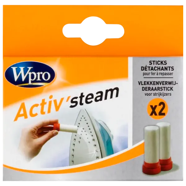 Средство Wpro Activ Steam Stain Remover Stik жидкость / для удаления налёта photo 1