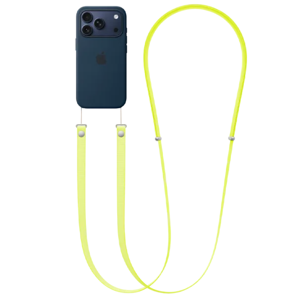 Curea pentru husă Apple  Apple / / PET / Neon Yellow photo 2