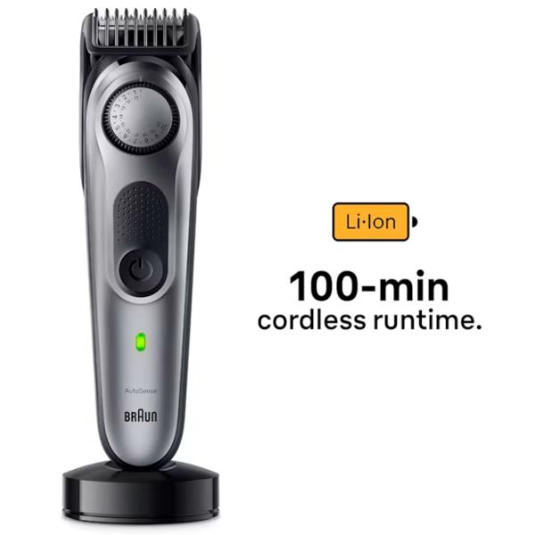 Trimmer facial Braun BT7420 Gray photo 2