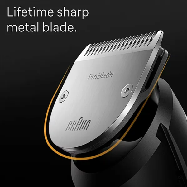 Trimmer facial Braun BT7420 Gray photo 6