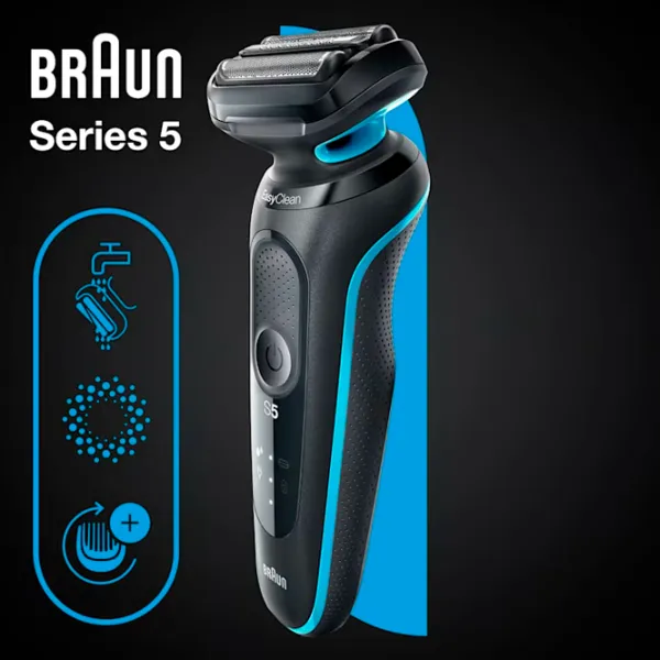 Trimmer facial Braun 51-M1000s Black photo 4