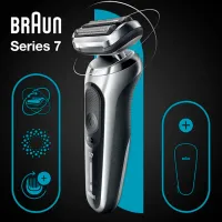 Trimmer facial Braun 71-S1000s Silver photo 3