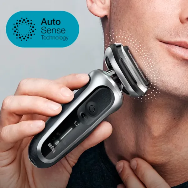 Trimmer facial Braun 71-S1000s Silver photo 5