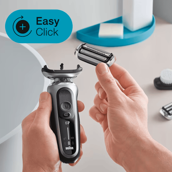 Trimmer facial Braun 71-S1000s Silver photo 6