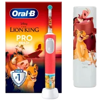 Periuță de dinți electrică Braun Vitality PRO Kids 3 Lion King 2D / White photo 2