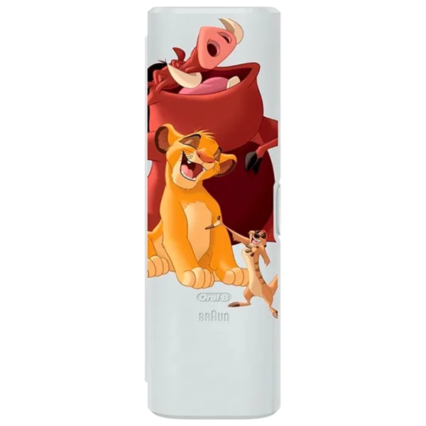 Periuță de dinți electrică Braun Vitality PRO Kids 3 Lion King 2D / White photo 4