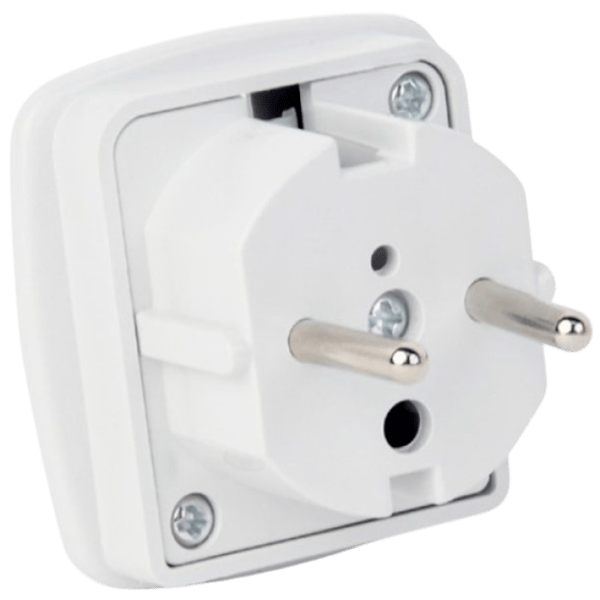 Adaptor Cablexpert A-AC-UKEU-001  / White photo 1