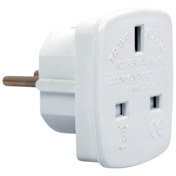 Adaptor Cablexpert A-AC-UKEU-001  / White photo 2