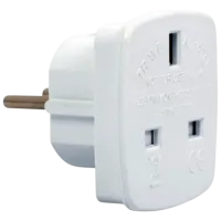 Adaptor Cablexpert A-AC-UKEU-001 / White photo 2