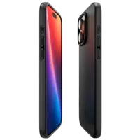 Husă pentru smartphone Apple iPhone 16 Pro Spigen / MagSafe Back / TPU / Black Black photo 3