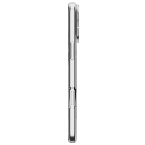 Чехол для смартфона Apple iPhone 17 Pro Max Spigen / Back / ТПУ / White Прозрачный photo 2