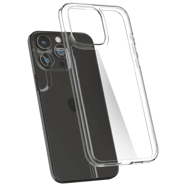 Чехол для смартфона Apple iPhone 15 Pro Spigen / Back / ПП / Прозрачный Белый photo 6