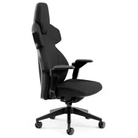 Scaun Gaming NOBLECHAIRS Dawn Gray Black photo 3