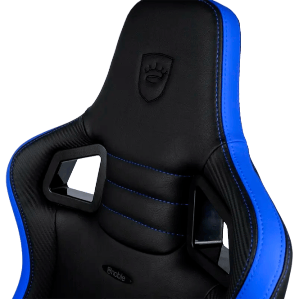 Scaun Gaming NOBLECHAIRS EPIC Series Blue Black photo 3