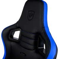 Scaun Gaming NOBLECHAIRS EPIC Series Blue Black photo 3