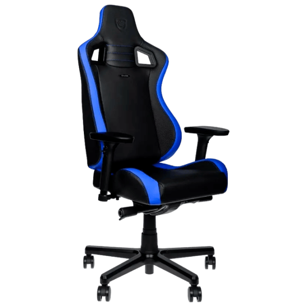 Scaun Gaming NOBLECHAIRS EPIC Series Blue Black photo 6