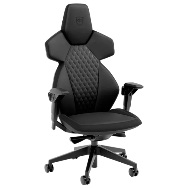 Scaun Gaming NOBLECHAIRS Dawn Gray Black photo 1