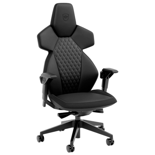 Scaun Gaming NOBLECHAIRS Dawn Gray Black photo 1