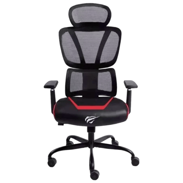 Scaun Gaming Havit GC919 Red Black photo 1