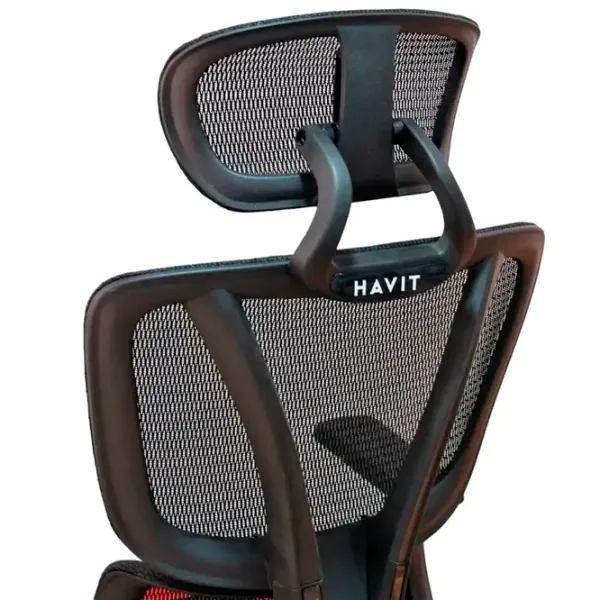 Scaun Gaming Havit GC919 Red Black photo 5