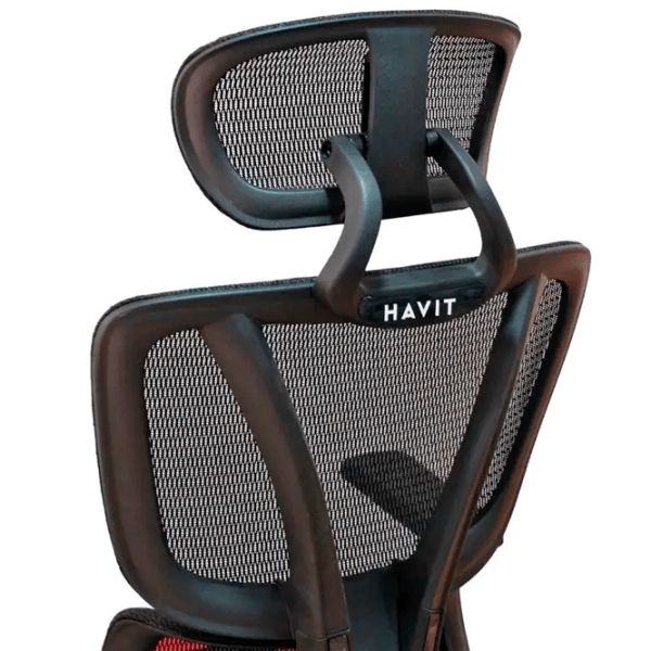Scaun Gaming Havit GC919 Red Black photo 5