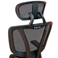 Scaun Gaming Havit GC919 Red Black photo 5