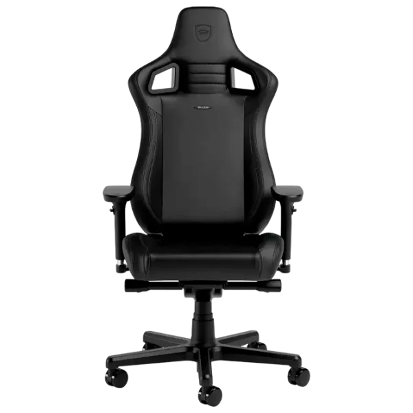 Игровое кресло NOBLECHAIRS EPIC Series Серый Черный photo 1