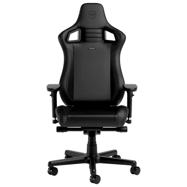 Игровое кресло NOBLECHAIRS EPIC Series Серый Черный photo 1