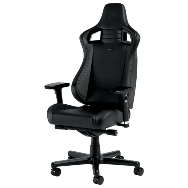 Игровое кресло NOBLECHAIRS EPIC Series Серый Черный photo 2