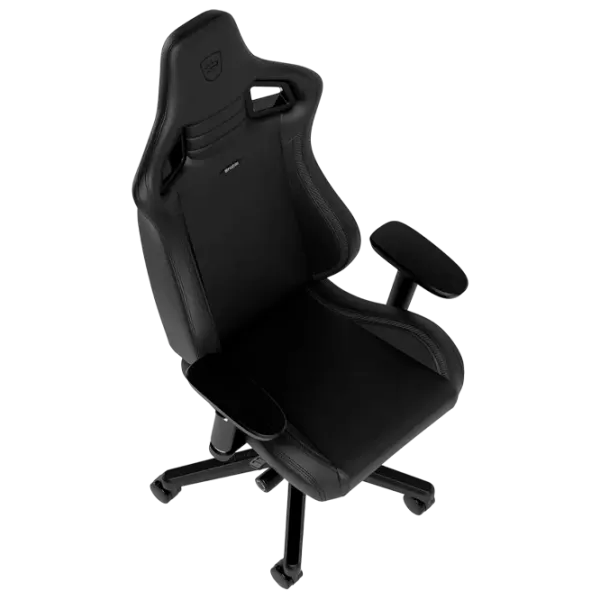 Игровое кресло NOBLECHAIRS EPIC Series Серый Черный photo 3