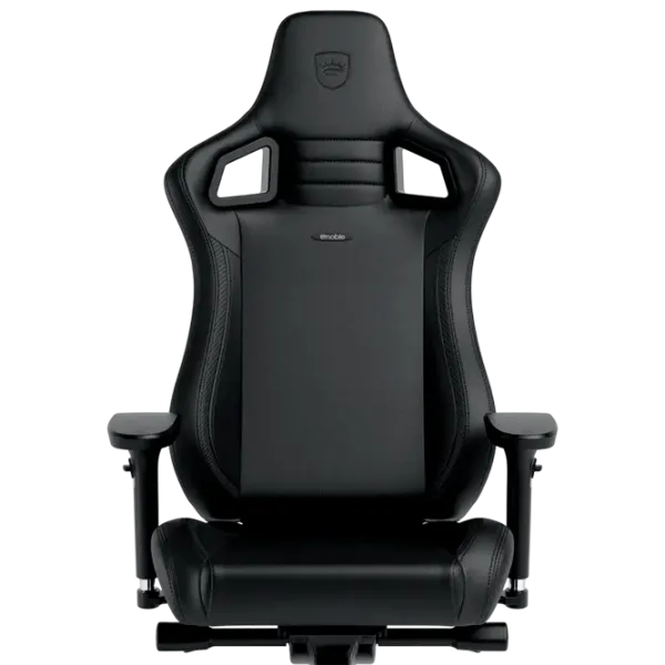 Игровое кресло NOBLECHAIRS EPIC Series Серый Черный photo 4