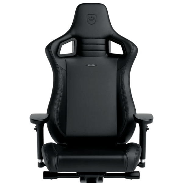 Игровое кресло NOBLECHAIRS EPIC Series Серый Черный photo 4