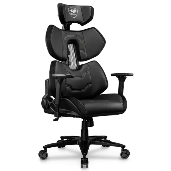Scaun Gaming Cougar Terminator Elite Silver Black photo 2