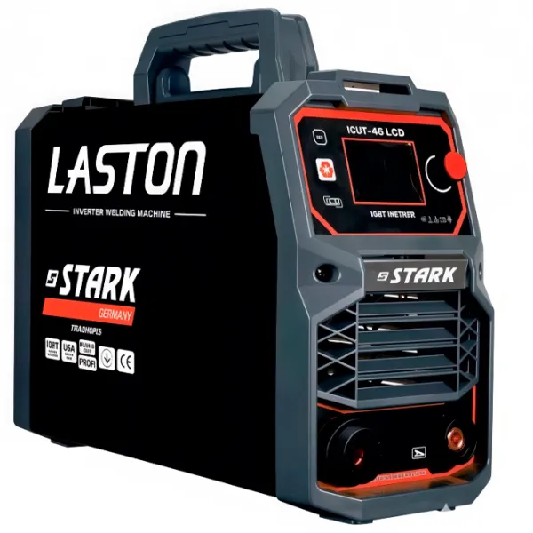 Aparat de tăiere cu plasmă Stark ICUT-45 LCD 220 V semiautomat (MIG/MAG) / Black photo 1