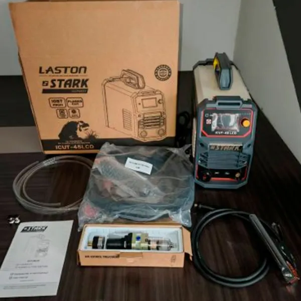 Aparat de tăiere cu plasmă Stark ICUT-45 LCD 220 V semiautomat (MIG/MAG) / Black photo 2