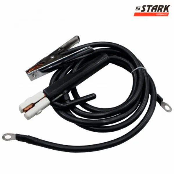 Aparat de sudat Stark IMT-350 MIG LCD 380 V cu electrod (MMA), semiautomat (MIG/MAG) / Black photo 3