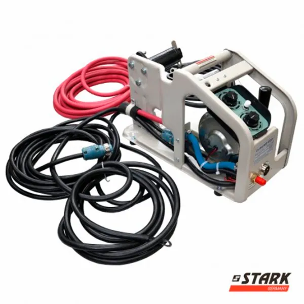 Aparat de sudat Stark IMT-350 MIG LCD 380 V cu electrod (MMA), semiautomat (MIG/MAG) / Black photo 5