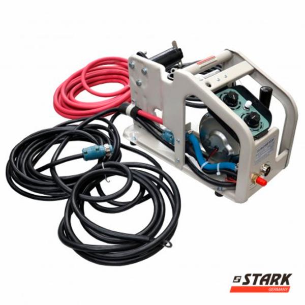 Aparat de sudat Stark IMT-350 MIG LCD 380 V cu electrod (MMA), semiautomat (MIG/MAG) / Black photo 5