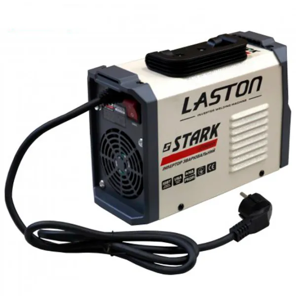 Aparat de sudat Stark ISP-1600 MMA LCD 220 V cu electrod (MMA) / Gray photo 2