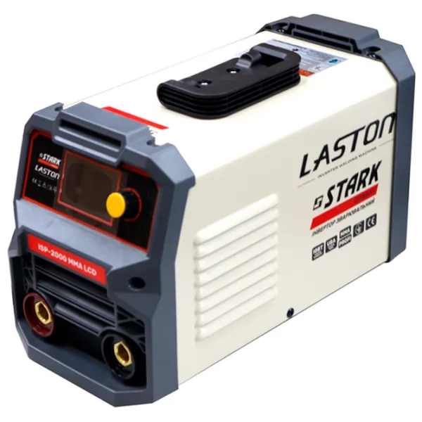Aparat de sudat Stark ISP-2000 MMA LCD 220 V cu electrod (MMA) / Gray photo 1
