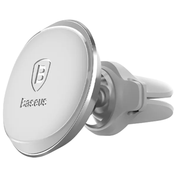 Suport pentru telefon Baseus Air Vent Car Mount Silver photo 1