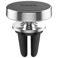 Держатель телефона Hoco CA47 Metal Magnetic Серебряный