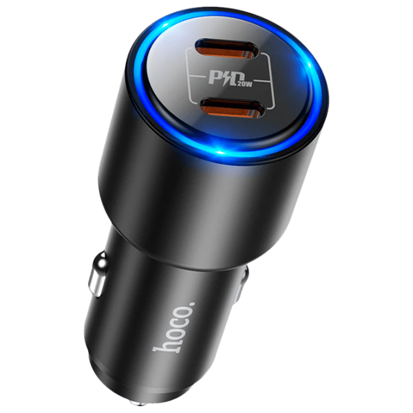 Încărcător auto Hoco NZ3  / Black photo 1