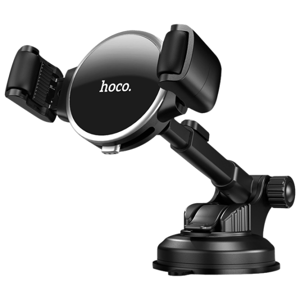 Держатель телефона Hoco S12 Lite Черный photo 1