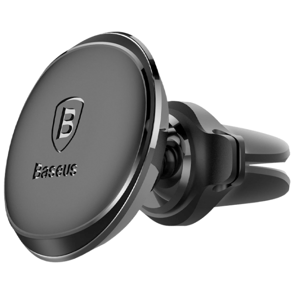Suport pentru telefon Baseus Magnet Car Mount Black photo 1