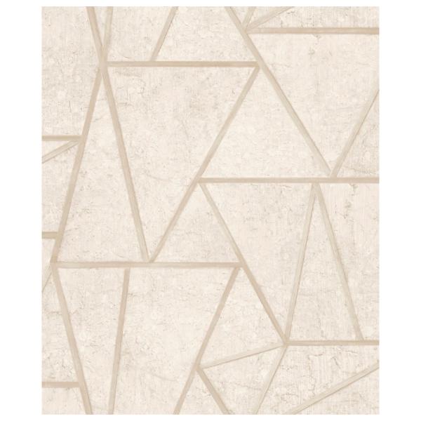 Tapete Grandeco Exposure Beige / Geometric photo 1