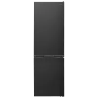 Frigider SHARP SJ-FBB11DTXKE-EU cu congelator jos 341 l / 186 cm / Inox