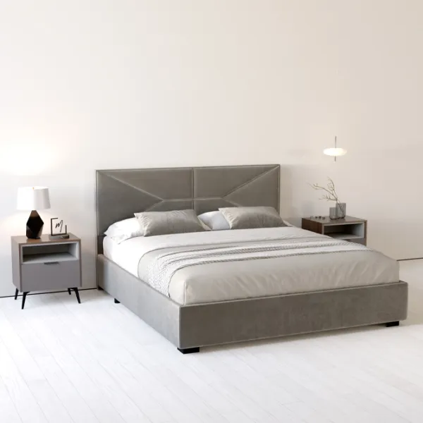 Кровать My-Style my-Rina Deco 90 x 200 см / Фанера / Тёмно-серый photo 5