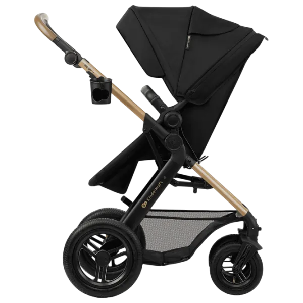 Cărucior pentru copil KinderKraft Moov KSMOOV02BLK0000/ Black photo 5